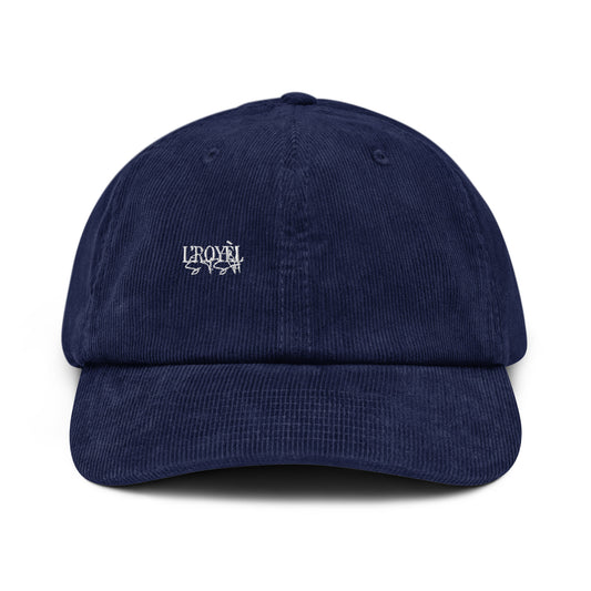 Kord Cap mit Stickerei corduroy hat with Embroidery 