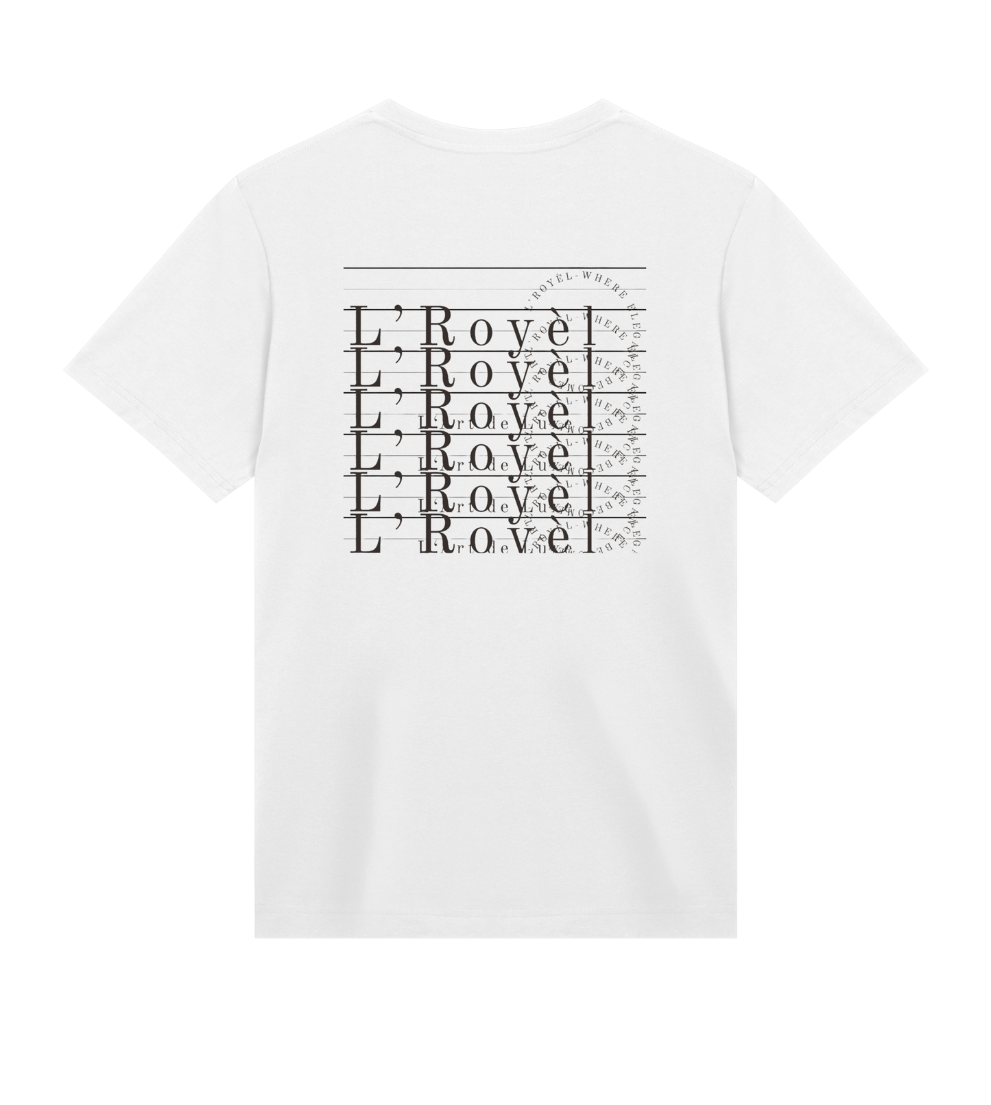 Mens Regular Tee - L’ROYÈL