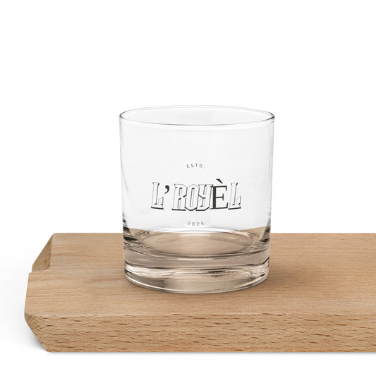 Made in USA whiskey glas rocks glass 
